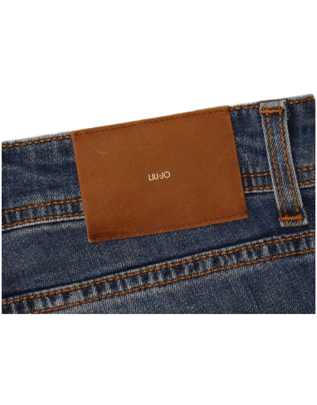 Liu Jo Regular Straight Jeans til mænd W33 L33 Marineblå