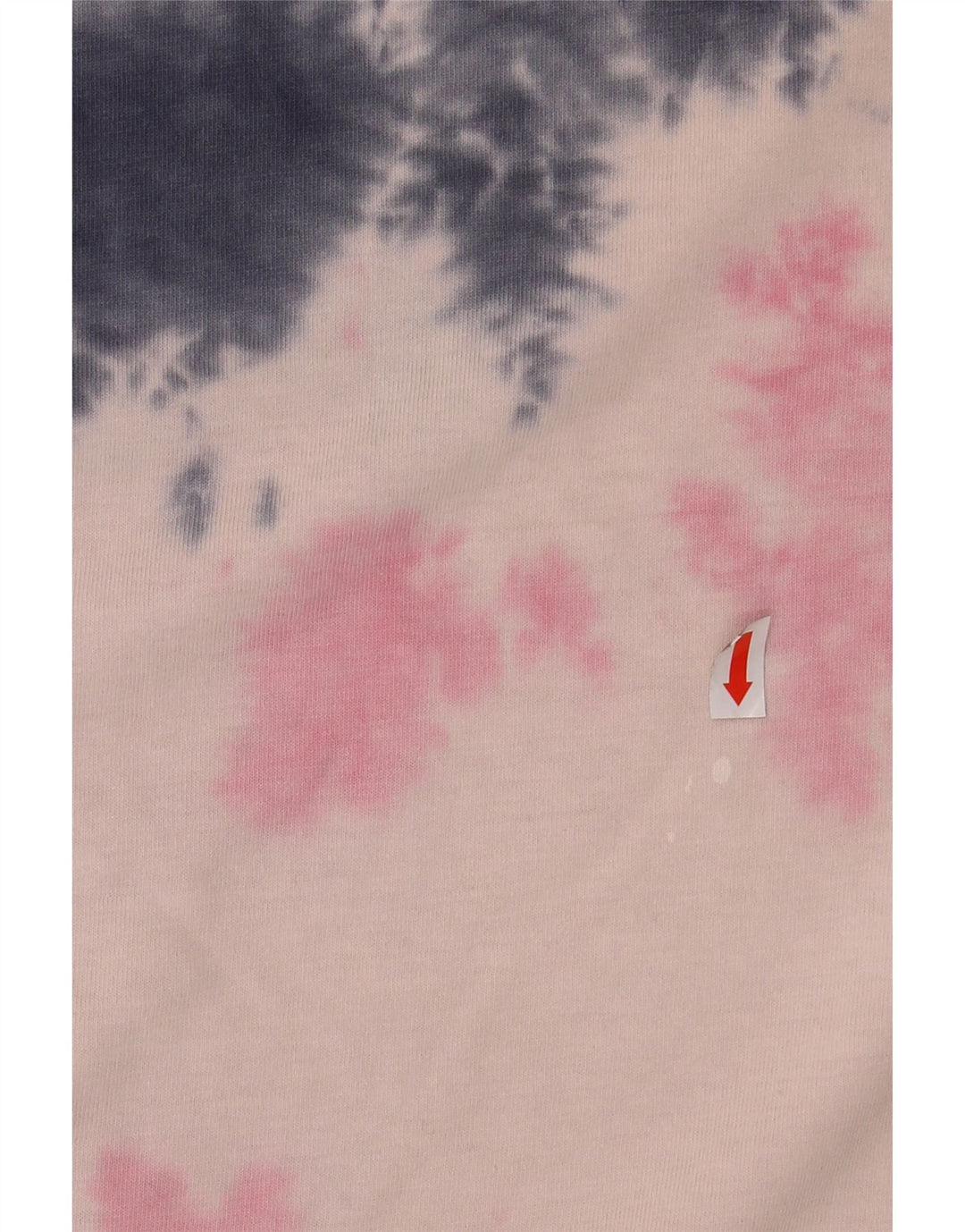VANS Herre T-Shirt Top XL Pink Tie Dye Bomuld