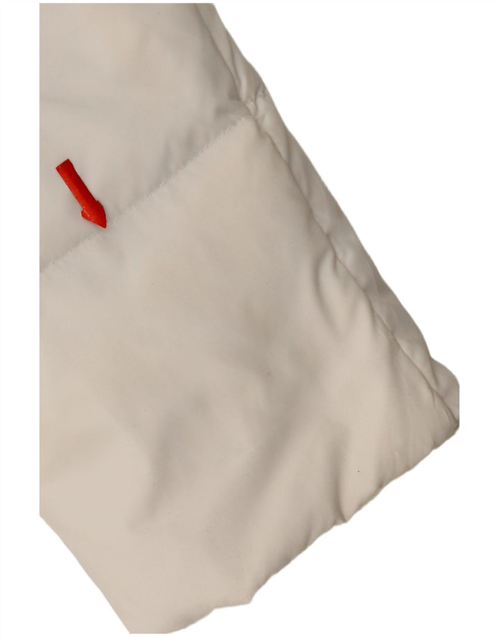 Champion, polstret hættejakke til kvinder, UK 14 Medium White Polyester
