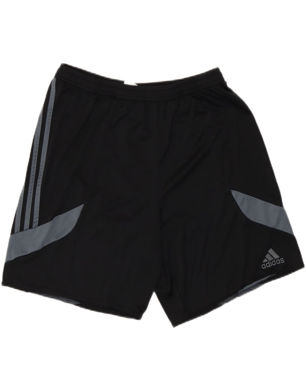 Adidas Herre Climalite Sportshorts Large Black Colourblock Polyester