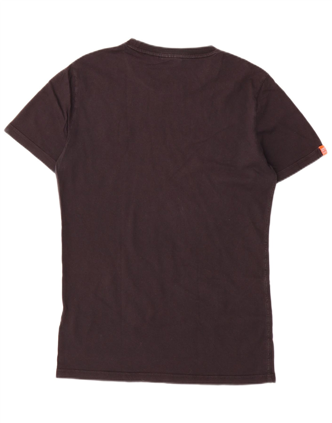 Superdry T-shirt top til mænd, lille sort bomuld