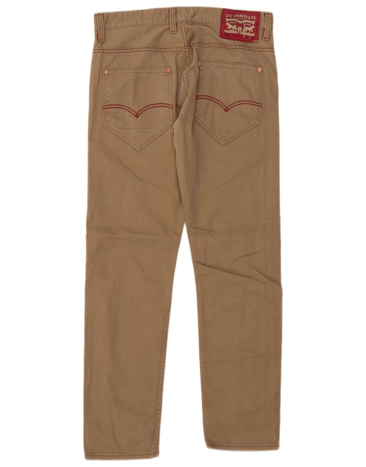 Levi's Herre 508 Regular Tapered Jeans W31 L32 Beige Bomuld