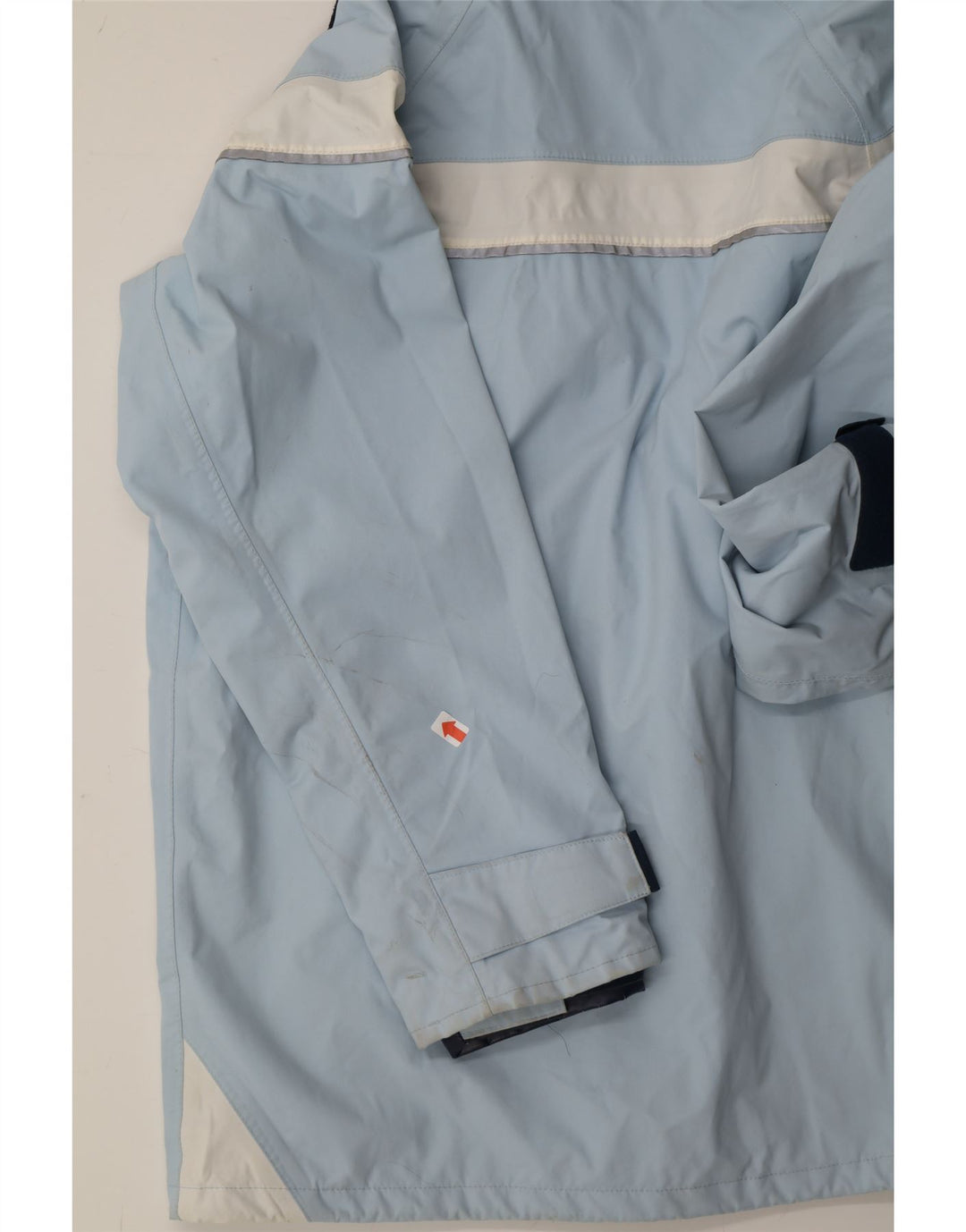 MUSTO Boys Windbreaker Jacket 12-13 Years Large  Blue Colourblock Nylon Vintage Musto and Second-Hand Musto from Messina Hembry 