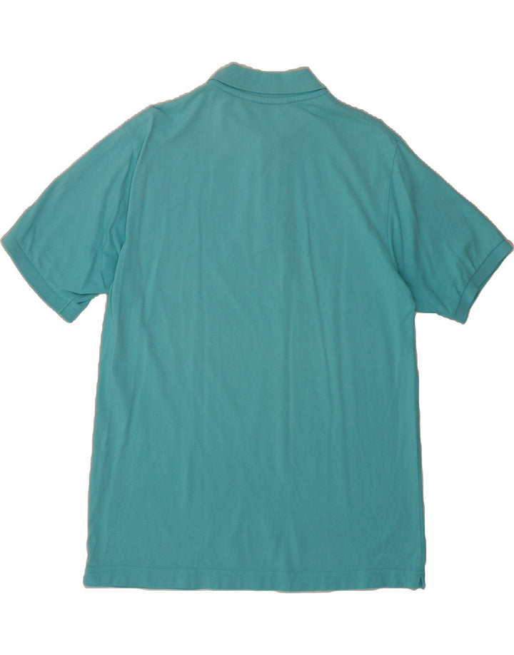 KAPPA Mens Polo Shirt Large Turquoise Cotton Vintage Kappa and Second-Hand Kappa from Messina Hembry 