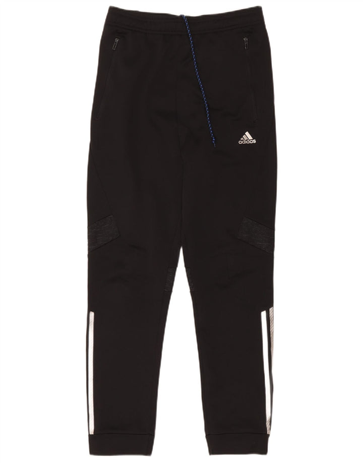 Adidas Herre Climawarm Crop Træningsdragt Bukser Joggers Small Black Polyester