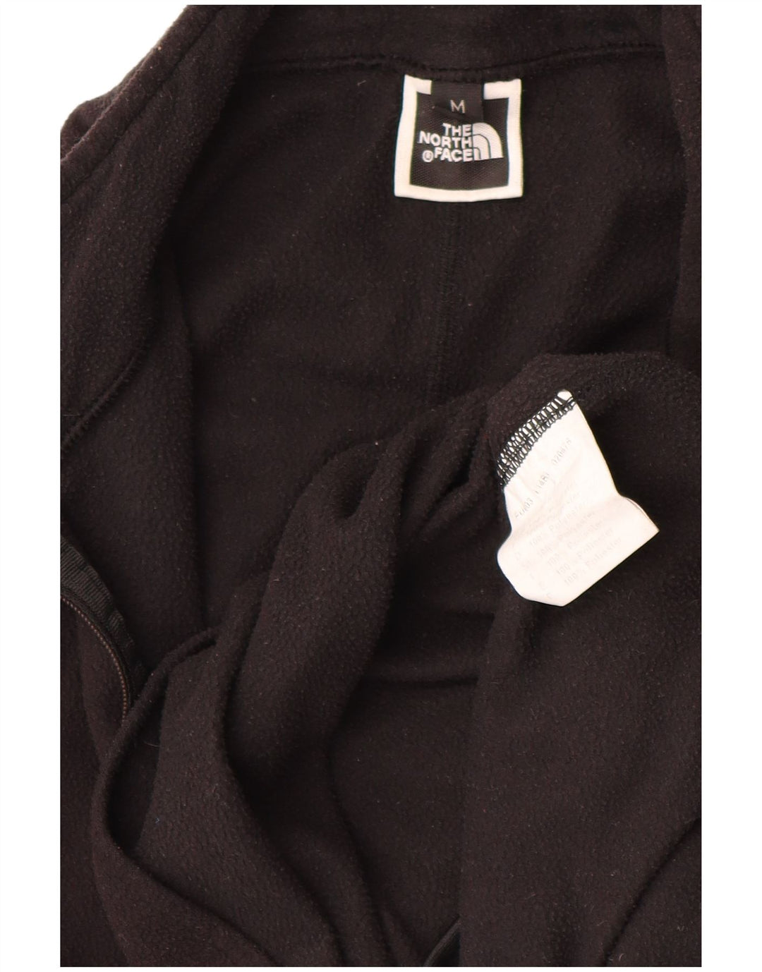 The North Face Dame Fleece Jumper med lynlås DK 14 Medium Sort Polyester