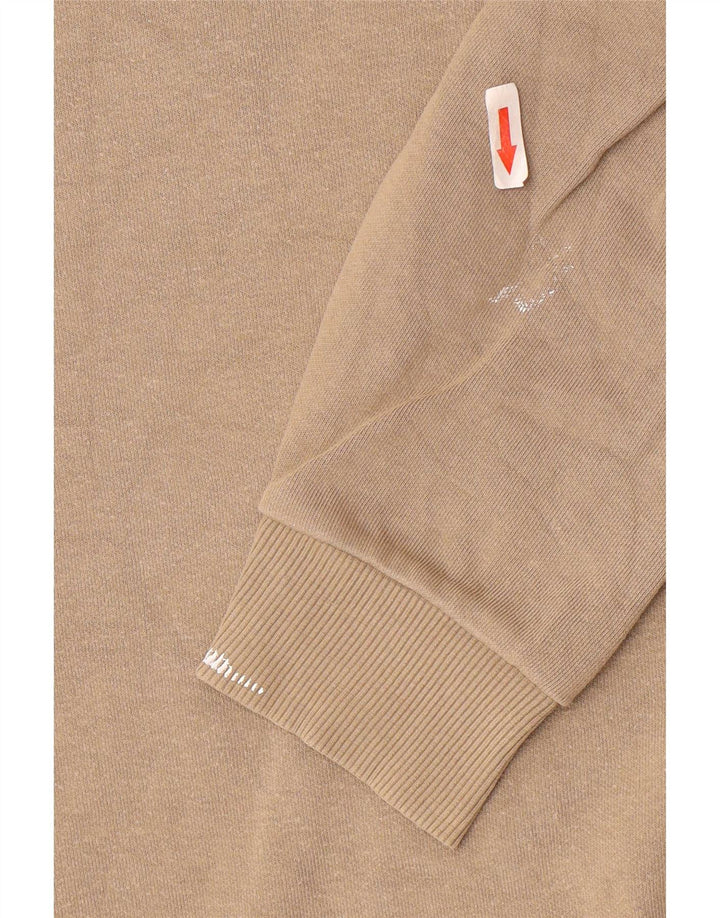 Zara Herre Sweatshirt Jumper Medium Beige Bomuld