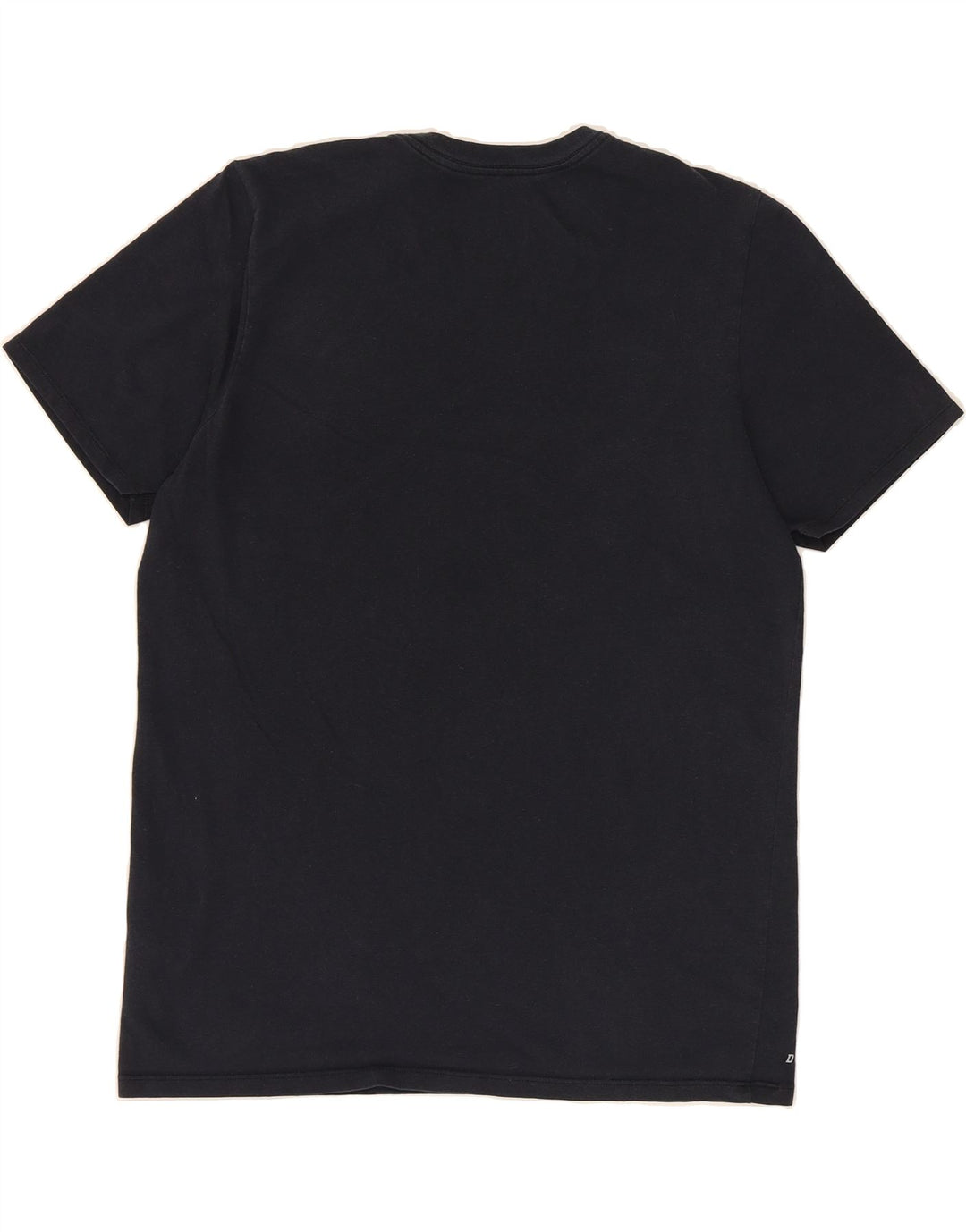 NIKE Mens Athletic Cut T-Shirt Top Large Navy Blue Cotton Vintage Nike and Second-Hand Nike from Messina Hembry 