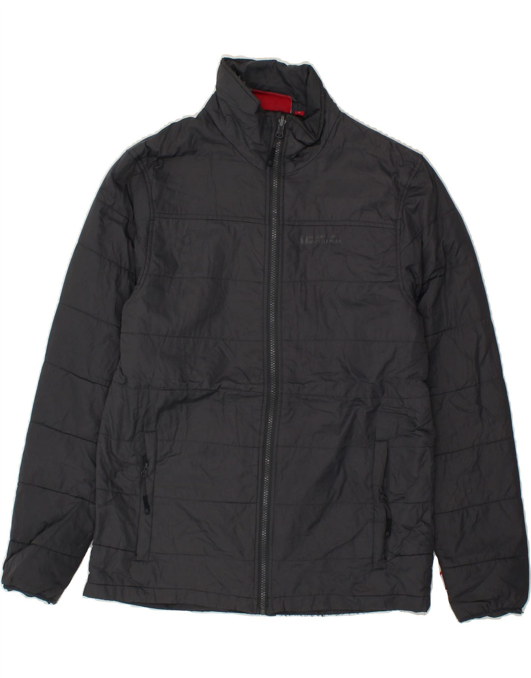 MOUNTAIN WAREHOUSE Womens Padded Jacket UK 14 Medium Navy Blue Polyester Vintage Mountain Warehouse and Second-Hand Mountain Warehouse from Messina Hembry 