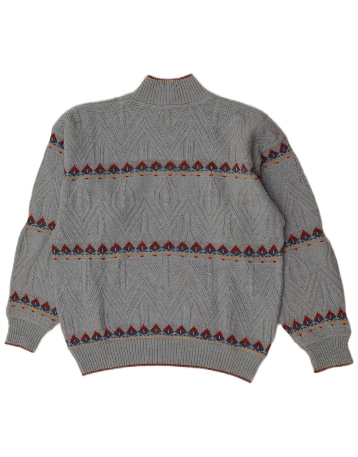 Umberto Bilancioni Herre Turtle Neck Jumper Sweater IT 48 Medium Blue
