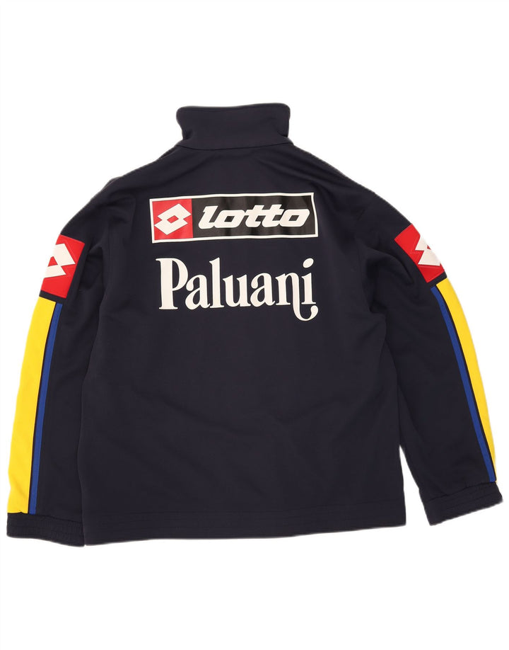 Lotto Herre grafisk hel træningsdragt Stor marineblå Colourblock Polyester