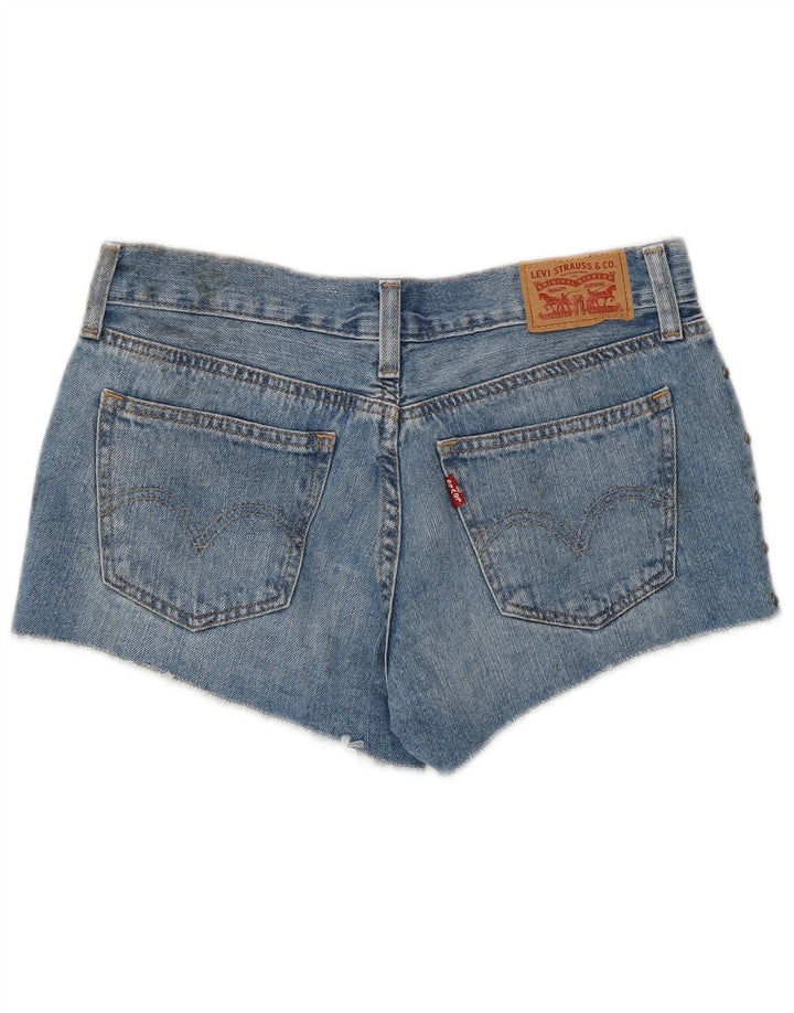 Levi's Dame Denim Denim Shorts W26 Små Blå Bomuld