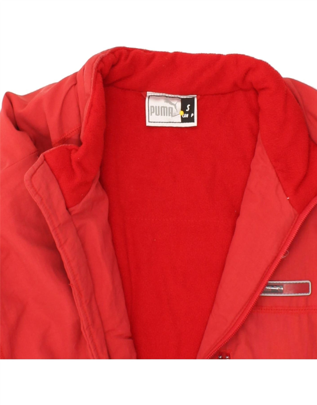 PUMA Mens Padded Jacket UK 36 Small Red Polyester Vintage Puma and Second-Hand Puma from Messina Hembry 