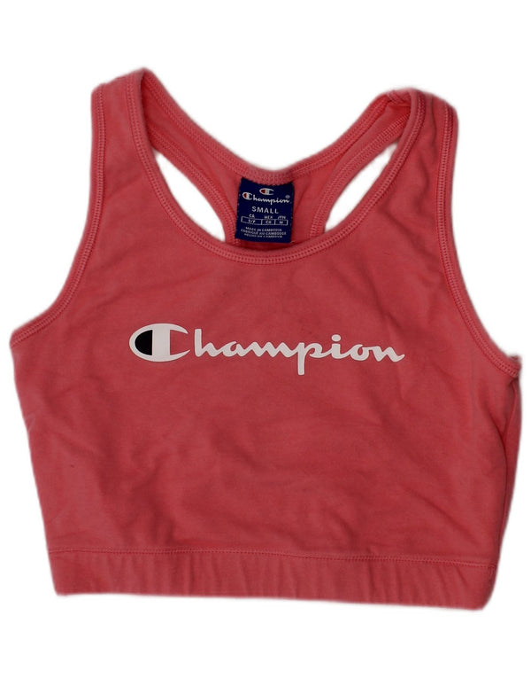 Champion Dame Grafisk Sport BH Top Lille Pink Bomuld Sports