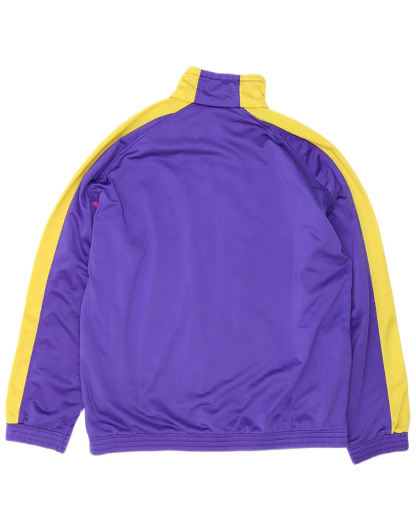 Puma Træningsdragt til mænd Topjakke Medium Lilla Colourblock Polyester