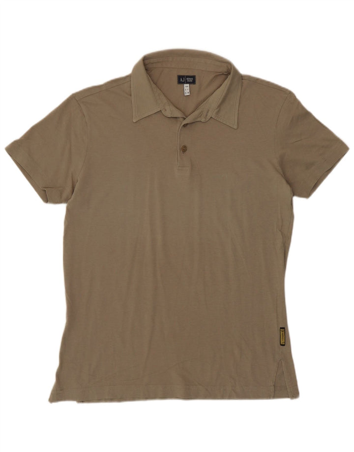 Armani herre polo skjorte medium brun