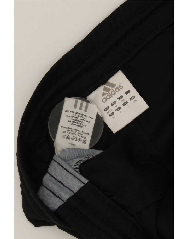 Adidas Træningsdragtsbukser til mænd UK 40/42 Medium Sort Colourblock Polyester