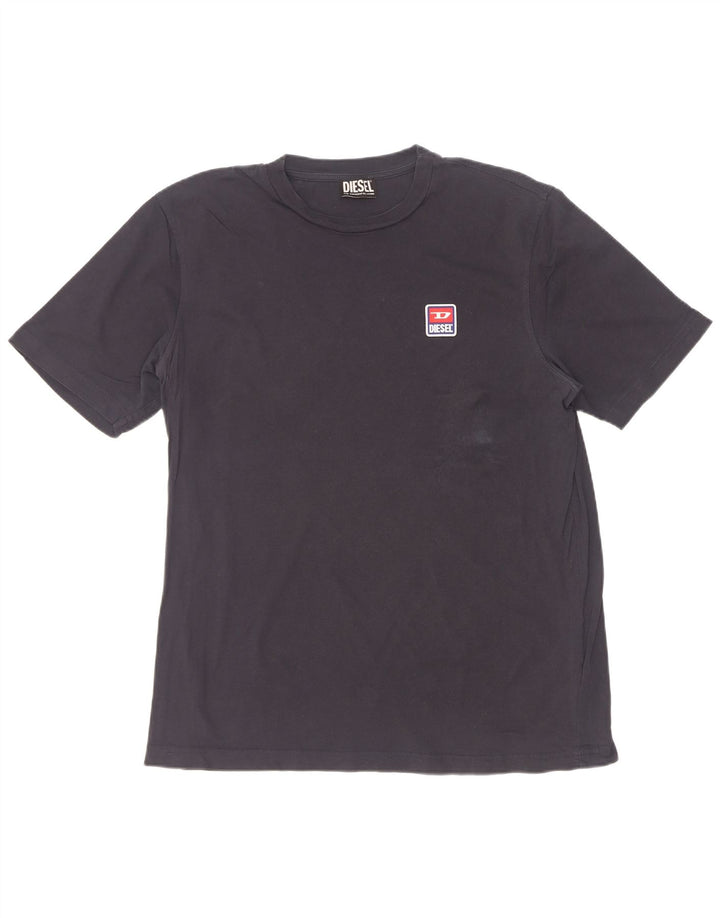 Diesel Herre T-Shirt Top Stor Marineblå Bomuld