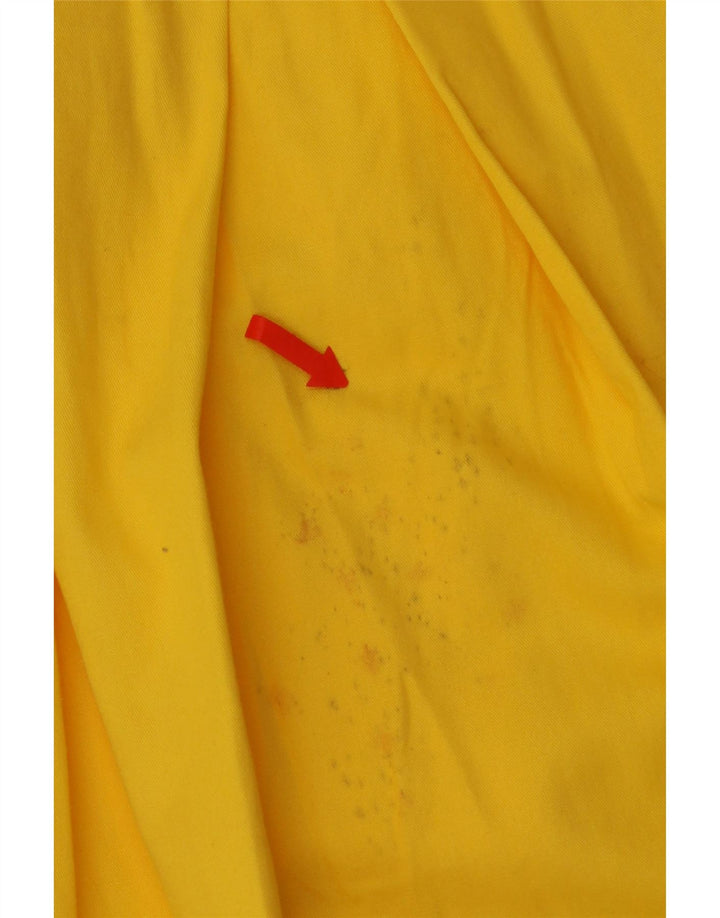 Penny Black Womens Flared Skirt IT 44 Medium W28 Gul Bomuld