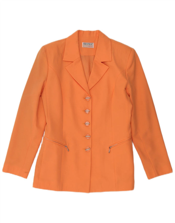 Prestige Dame 5-knaps blazerjakke UK 12 Medium Orange