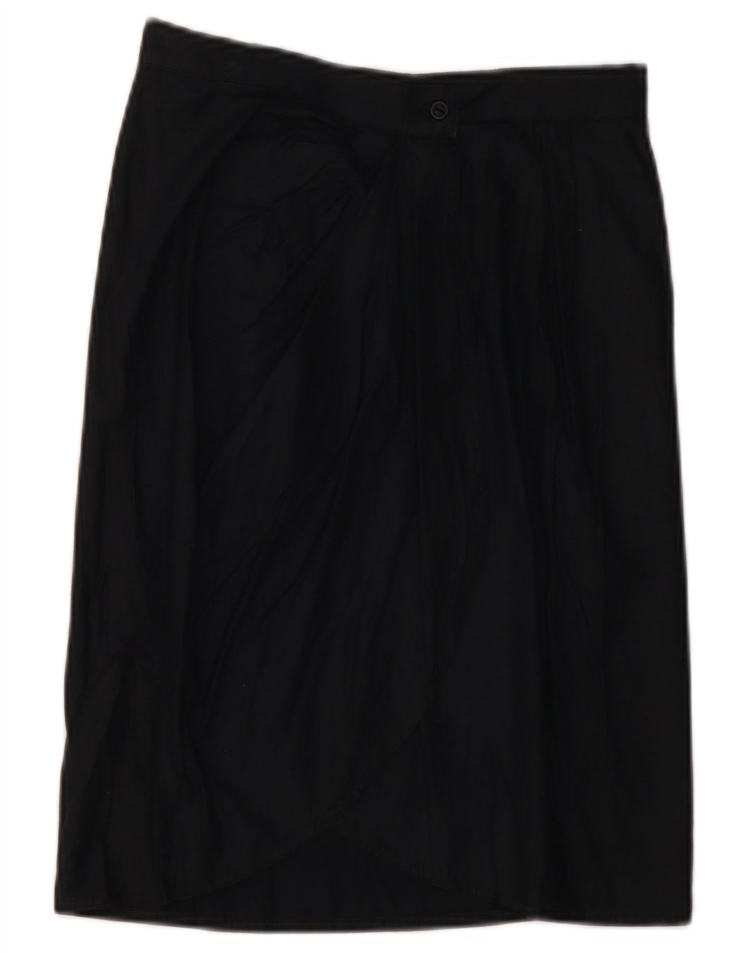 VINTAGE slå-om nederdel til kvinder W26 Lille sort