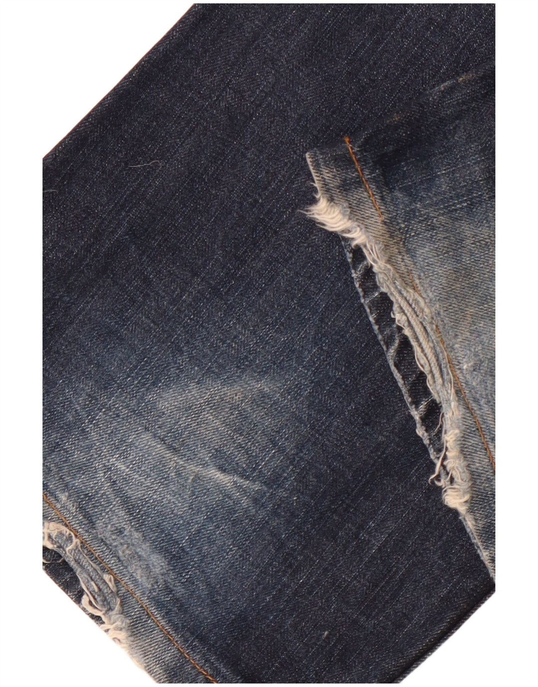 SUPERDRY Straight jeans til mænd W32 L33 blå bomuld