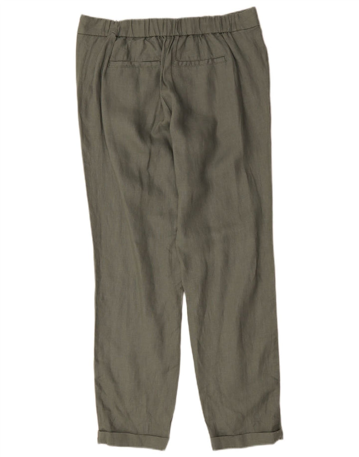 White Stuff Lige Chinobukser til kvinder UK 12 Medium W32 L28 Khaki