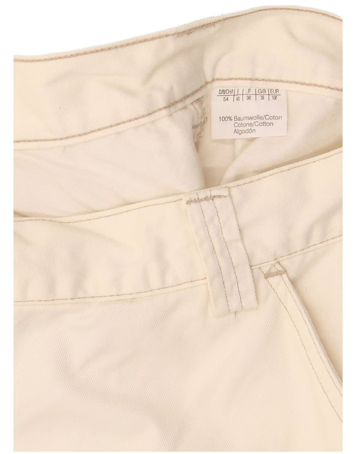 Vintage Herre Cargo Shorts W38 XL Hvid Bomuld