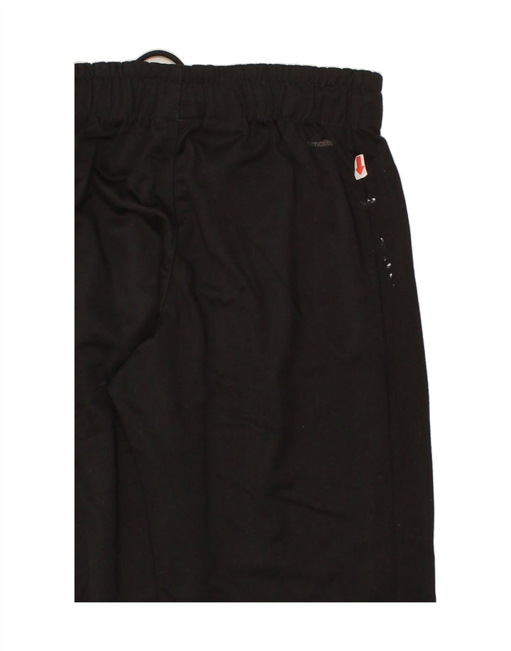 ADIDAS Boys Tracksuit Trousers Joggers 11-12 Years  Black Polyester Vintage Adidas and Second-Hand Adidas from Messina Hembry 