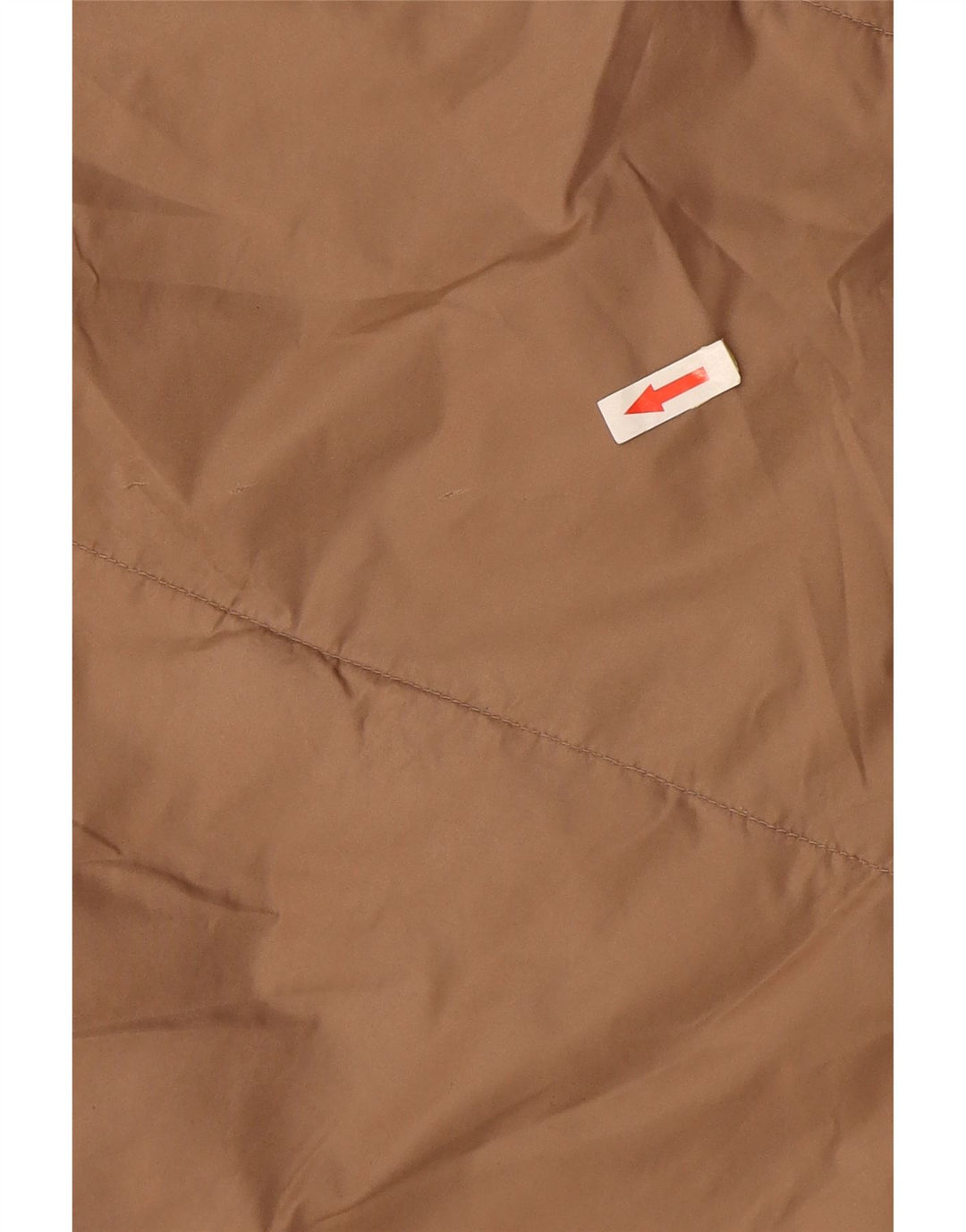 Zara Dame Oversized Hooded Polstret Frakke UK 10 Small Beige