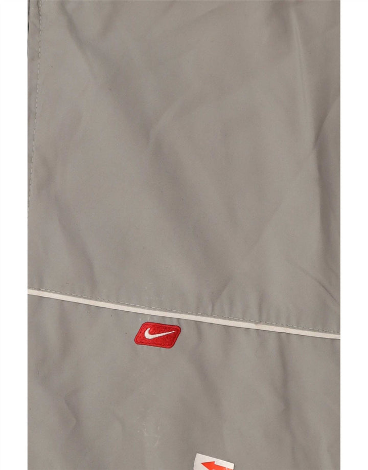 Nike træningsdragt til mænd, topjakke, lille grå farveblok polyester