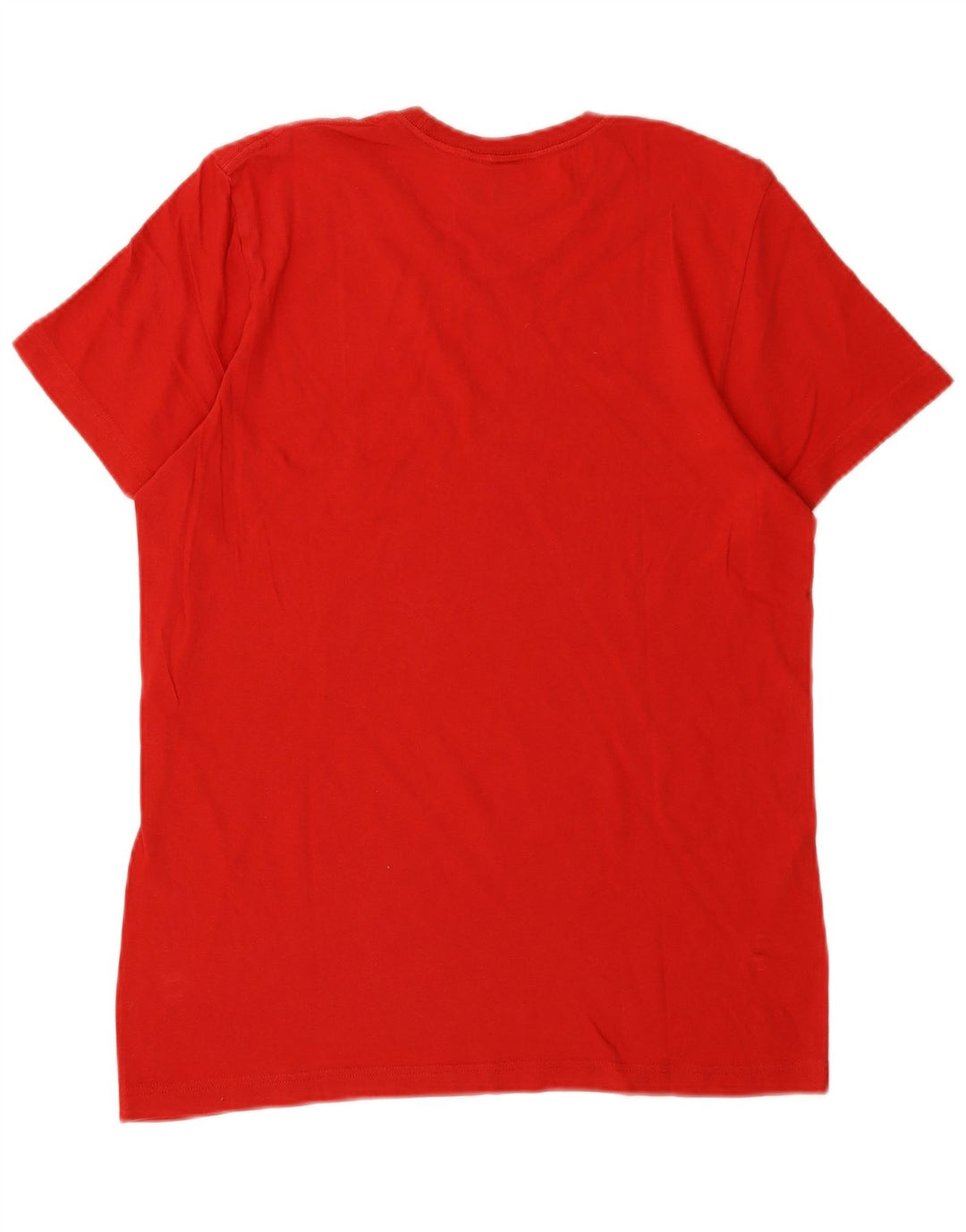 Adidas Herre grafisk T-shirt Top Medium Rød Bomuld