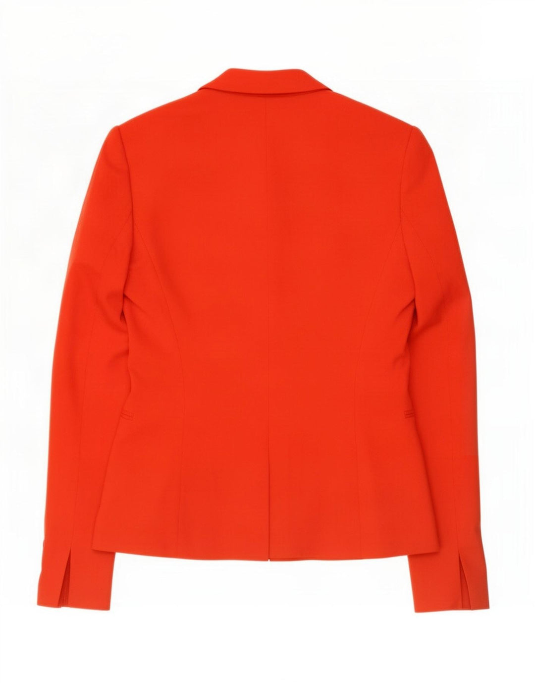 Zara Dame 1 Knap Blazer Jakke UK 12 Medium Rød Viscose