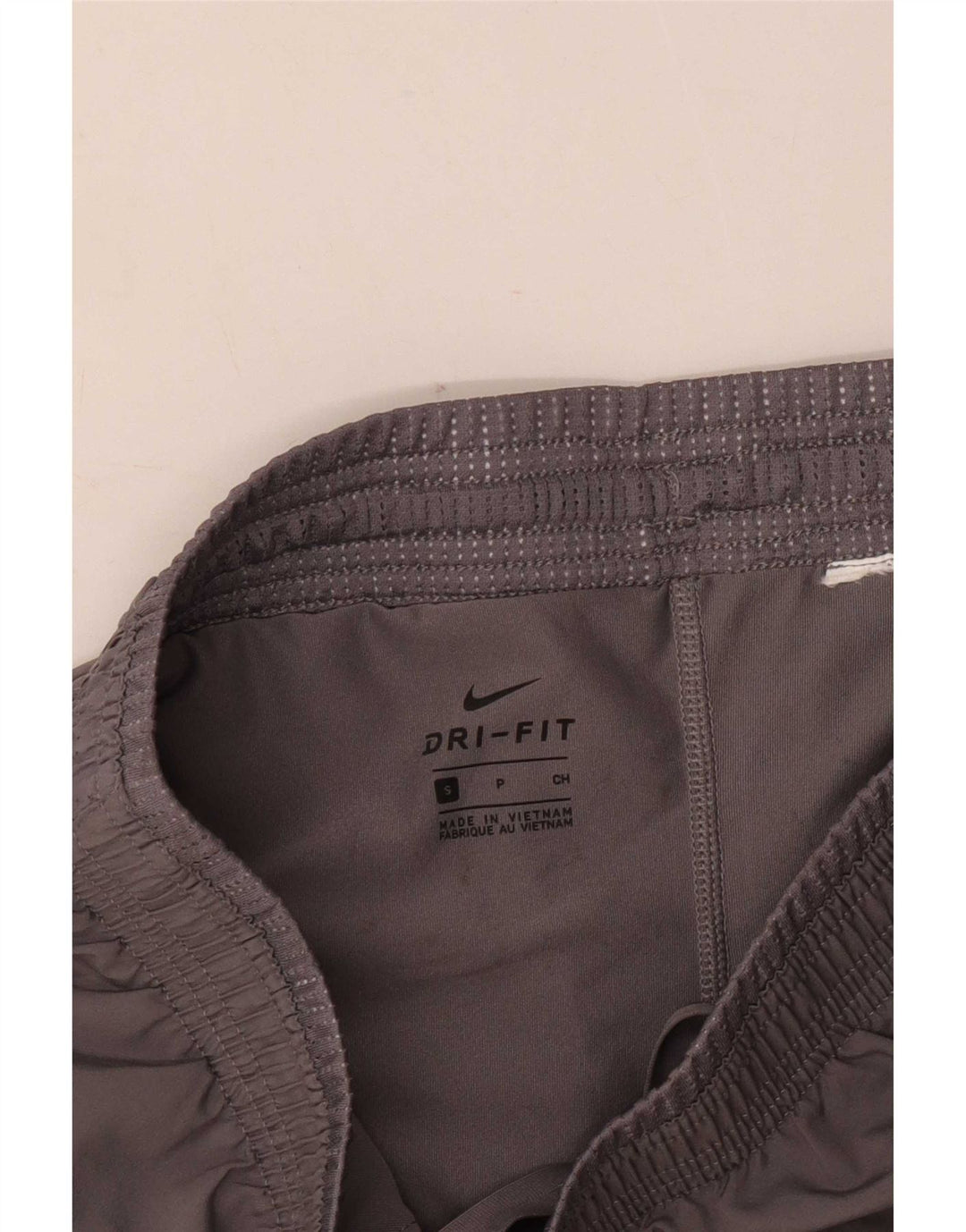 Nike Dame Dri Fit Sport Shorts UK 10 Small Grå