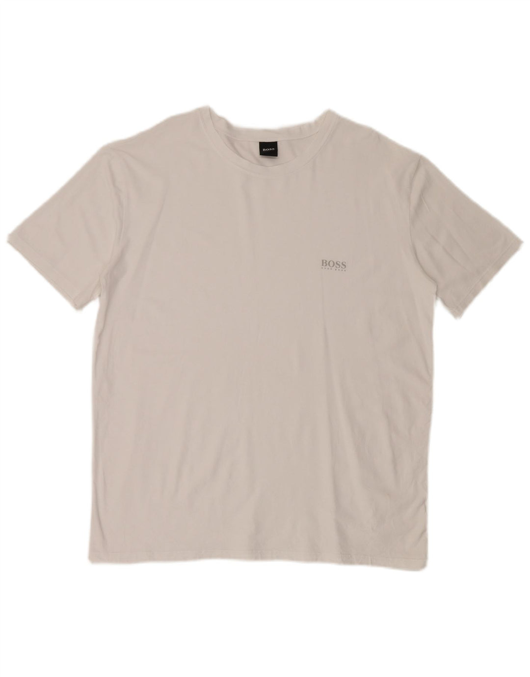 Hugo Boss Herre T-Shirt Top 2XL Hvid