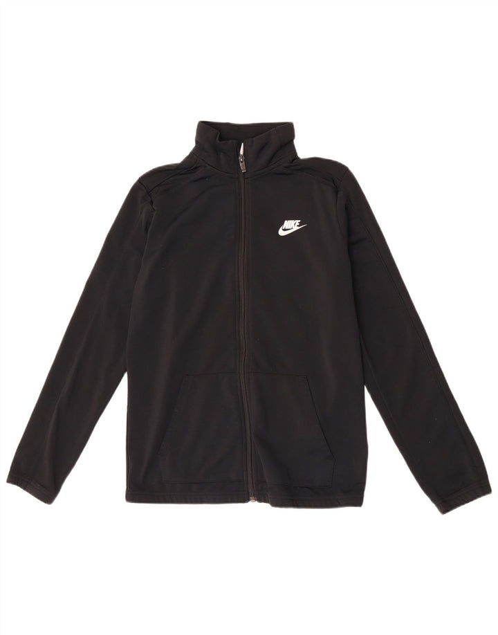 Nike Boys træningsdragt topjakke 13-14 år XL Sort polyester