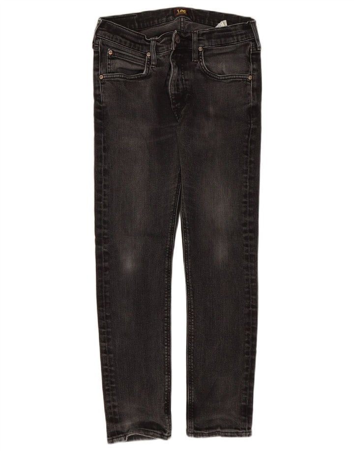 LEE Dame Luke Slim Jeans W29 L26 Grå Bomuld