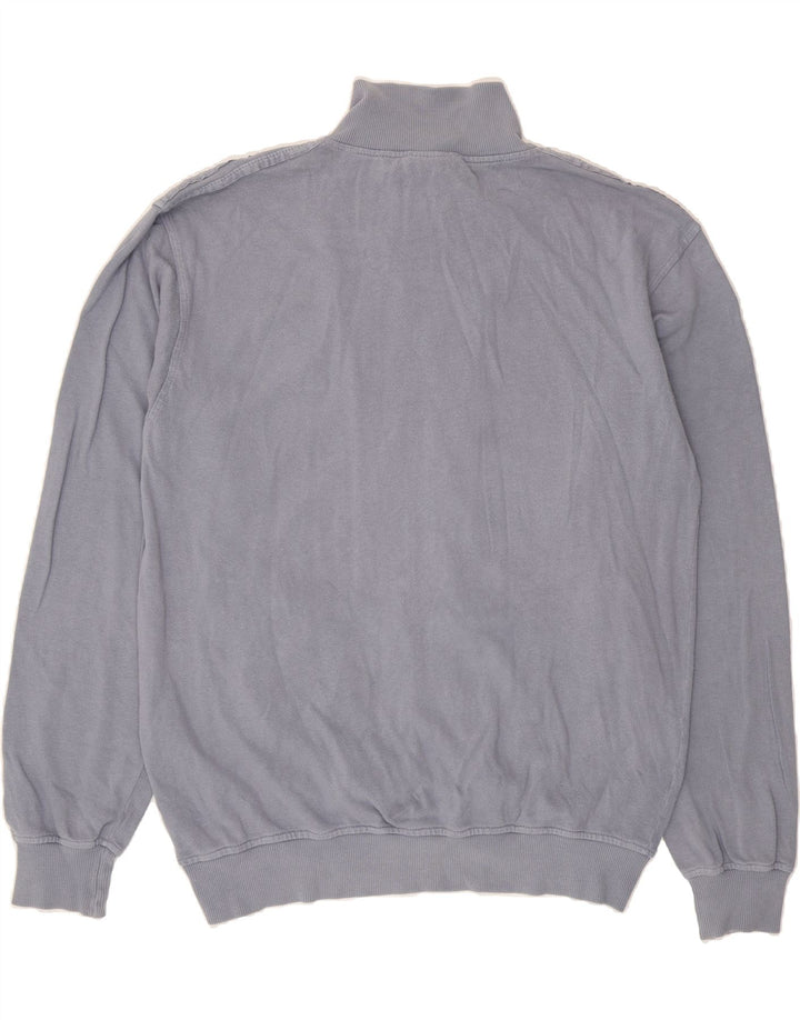 ADIDAS Mens Tracksuit Top Jacket UK 38/40 Medium Blue Cotton Vintage Adidas and Second-Hand Adidas from Messina Hembry 