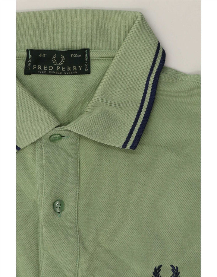 Fred Perry herre poloshirt mellemgrøn bomuld
