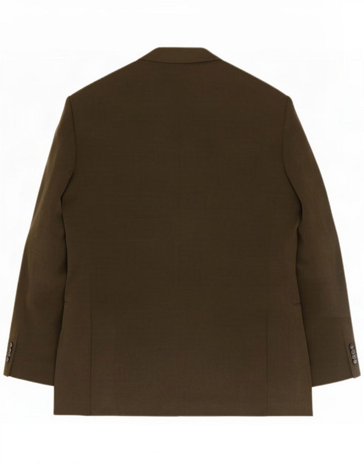 Gant Blazerjakke til mænd med 2 knapper EU 48 Medium Khaki Bomuld