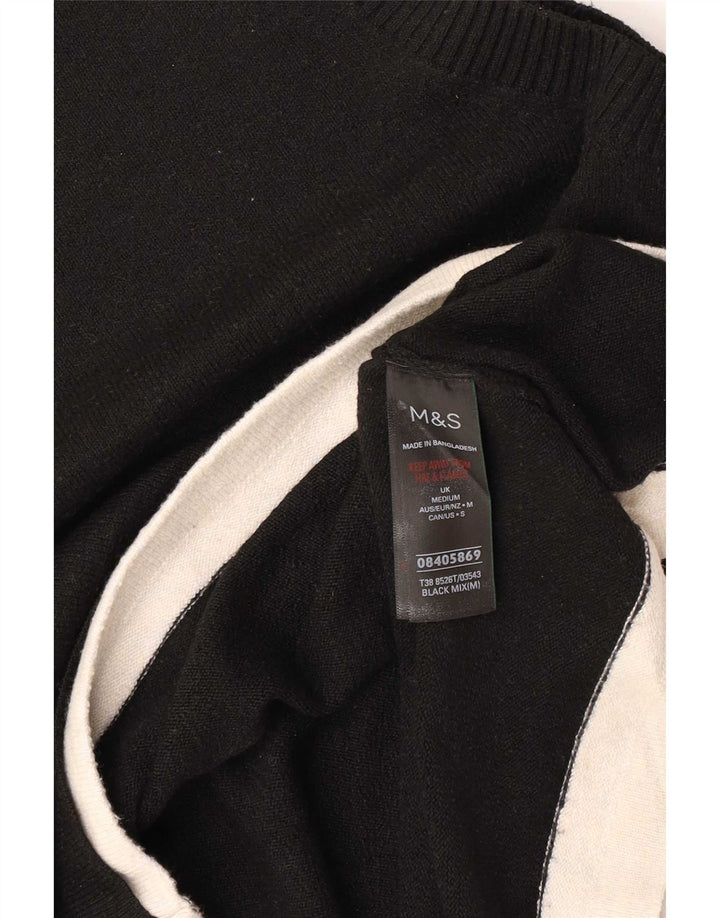 Marks & Spencer Dame Vest Tank Top UK 14 Medium Sort Polyester