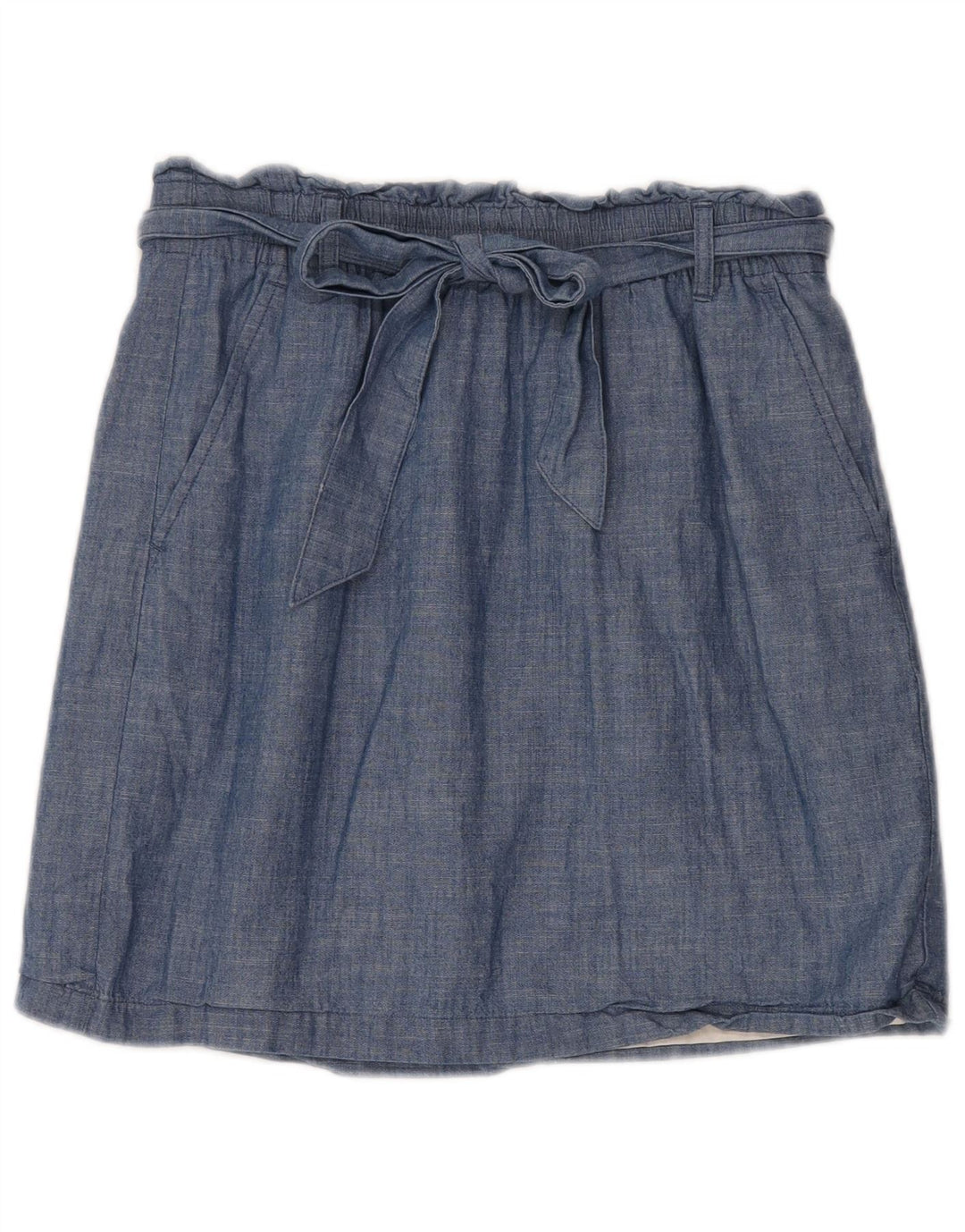 J. Crew A-line nederdel til kvinder, lille W30 blå bomuld
