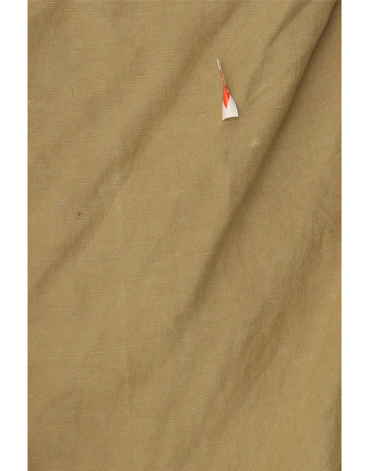 Jaeger Straight Suit Bukser til mænd W44 L28 Beige Silke