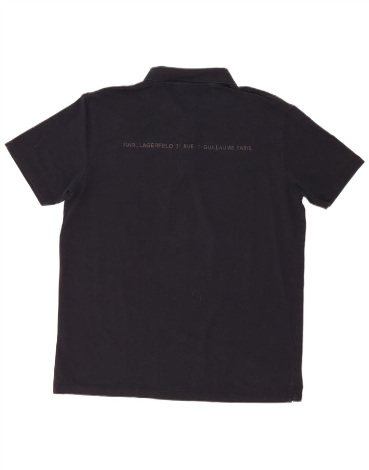 Karl Lagerfeld Poloskjorte til mænd XL Marineblå