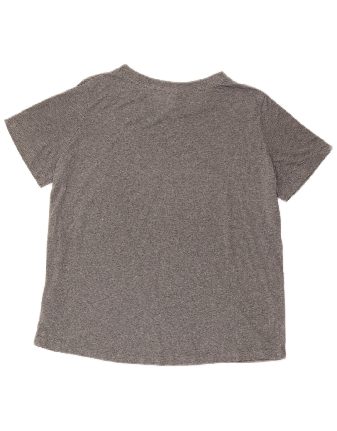 Nike Grafisk T-Shirt Top UK 16 Stor Grå Polyester