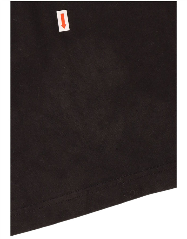 ADIDAS Grafisk T-shirt top til mænd 2XL sort bomuld