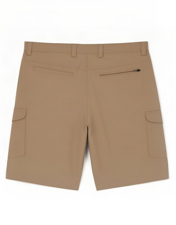 Marks & Spencer Herre Regular Fit Cargo Shorts XL W38 Beige Bomuld