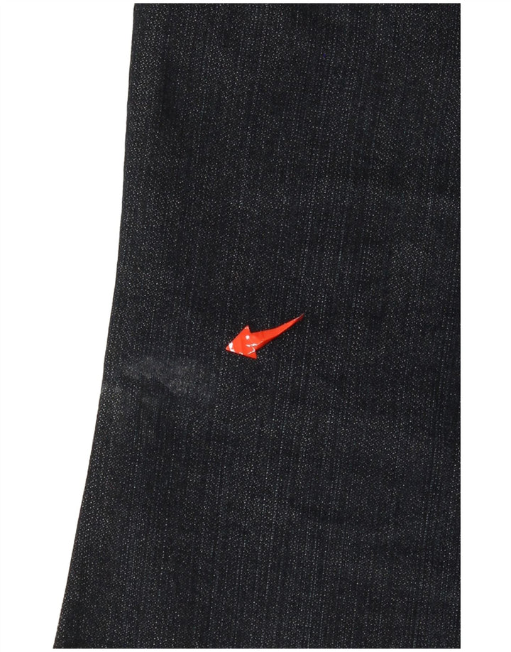 Wrangler Dame Flared Jeans W30 L30 Marineblå Bomuld