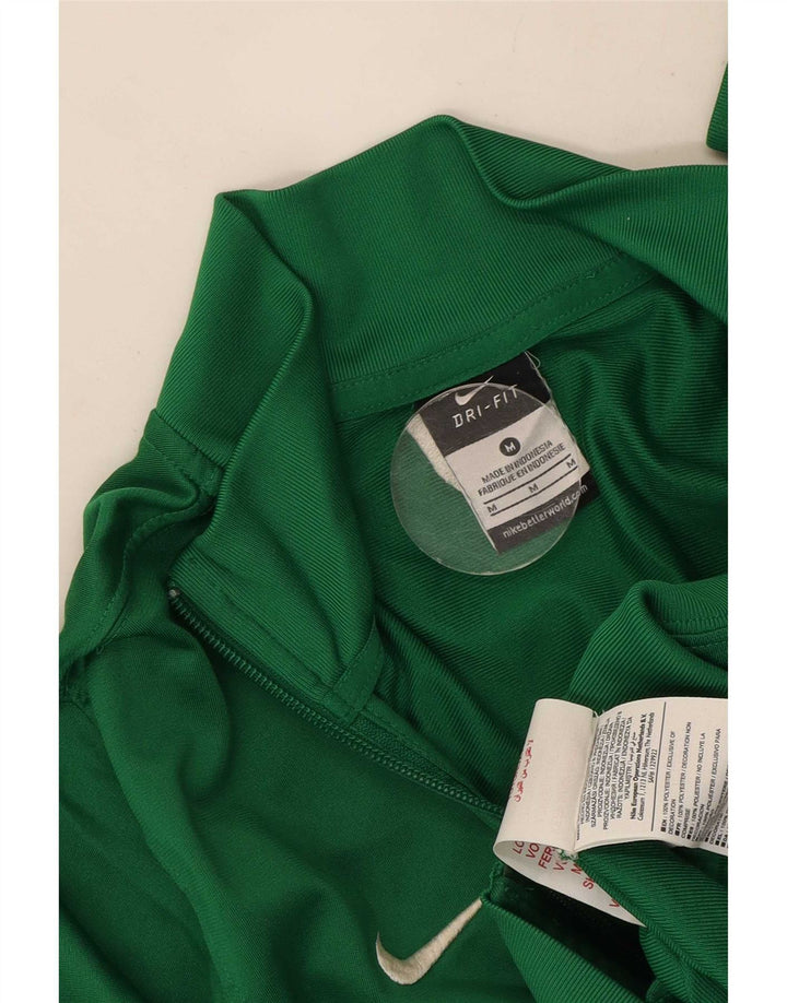 Nike drenge Dri Fit træningsdragt topjakke 10-11 år mellemgrøn farveblok