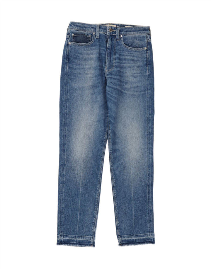 Guess Dame Girly Straight Jeans W27 L27 Blå Bomuld